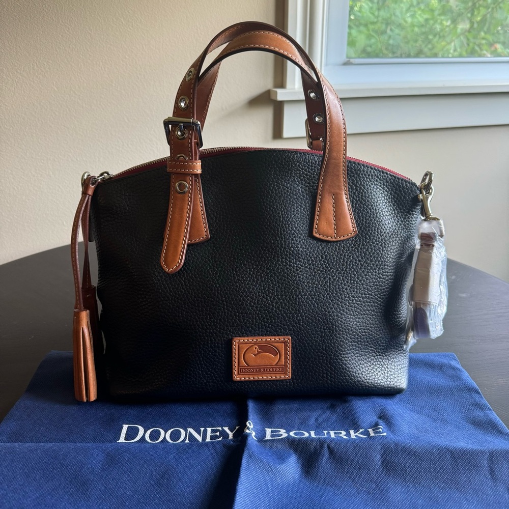 Dooney & Bourke Leather Trina Satchel